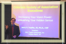 Financial Industry Speaker - Dr. Jerry Teplitz, CSP